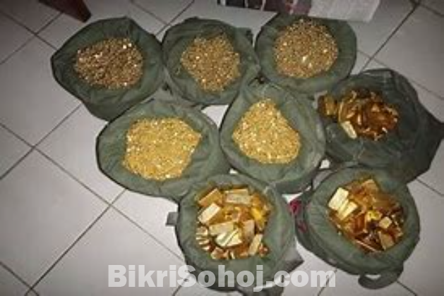 looking for partners who will help sell our gold